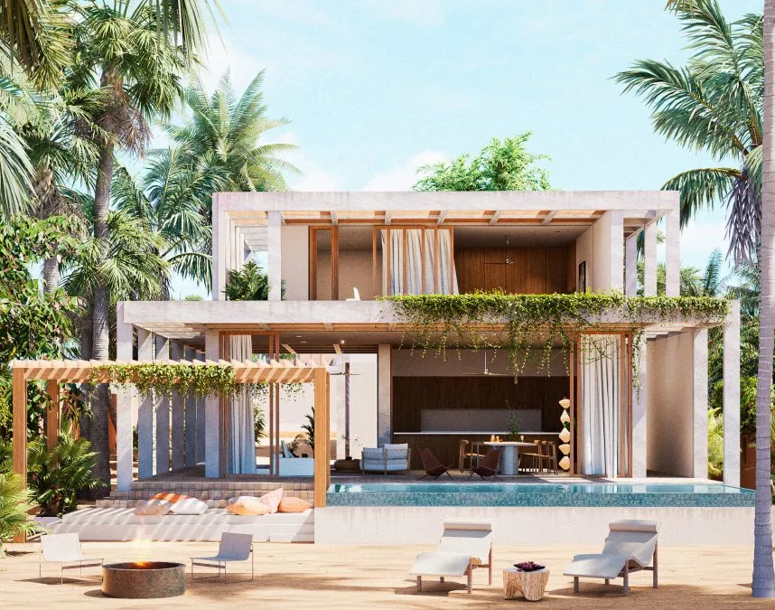 Casas Paraíso — Casa One rendering
