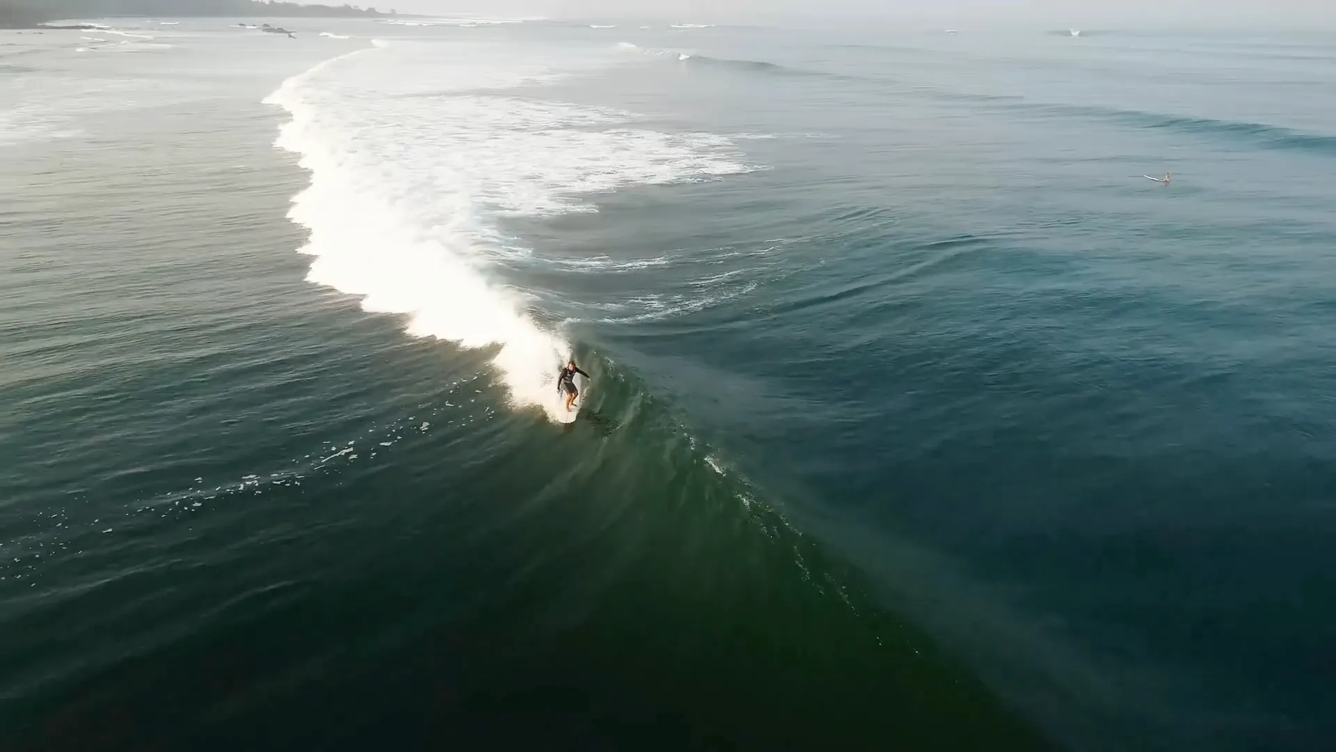 Surfing on the Pacific coast near Zihuatanejo